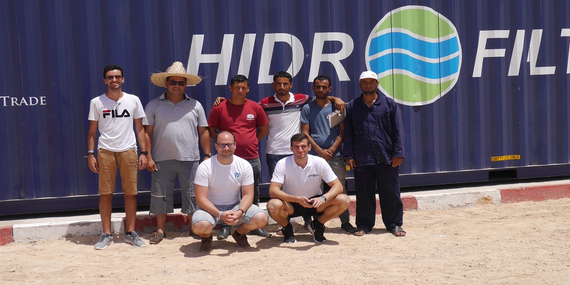 Seawater desalination with HidroWell technology in Tunisia