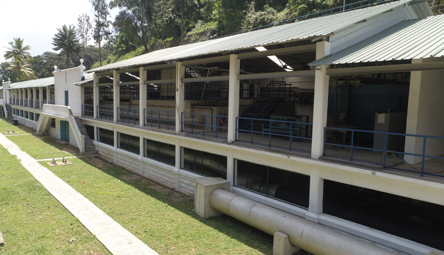 Reconstruction of a water treatment plant in Sri Lanka